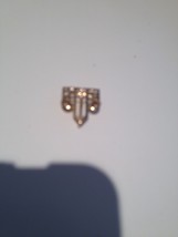 Gold vintage jewelry 1940&#39;s pin - £211.10 GBP