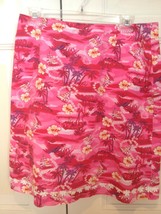 Tropical Island Womens Skirt Size 10 By Bamboo Traders - £19.68 GBP