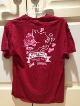 Burgundy Printed T Shirt Will Rue Be Mine? Valentine S Day 2008 Stoli Si... - £15.63 GBP