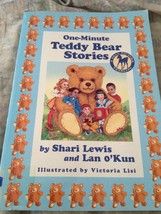 one minute teddy bear stories by shari lewis softcover - $19.99