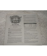 Instructions ONLY for 2003 TRIVIAL PURSUIT DVD POP CULTURE Game - $130.20 MXN