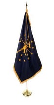 Indiana - 8&#39; Flag Presentation Set - £261.78 GBP