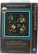 Dimensions Gold Collection Counted Cross Stitch Kit 14&quot;X14&quot;-The Finery Of Nature - £31.33 GBP