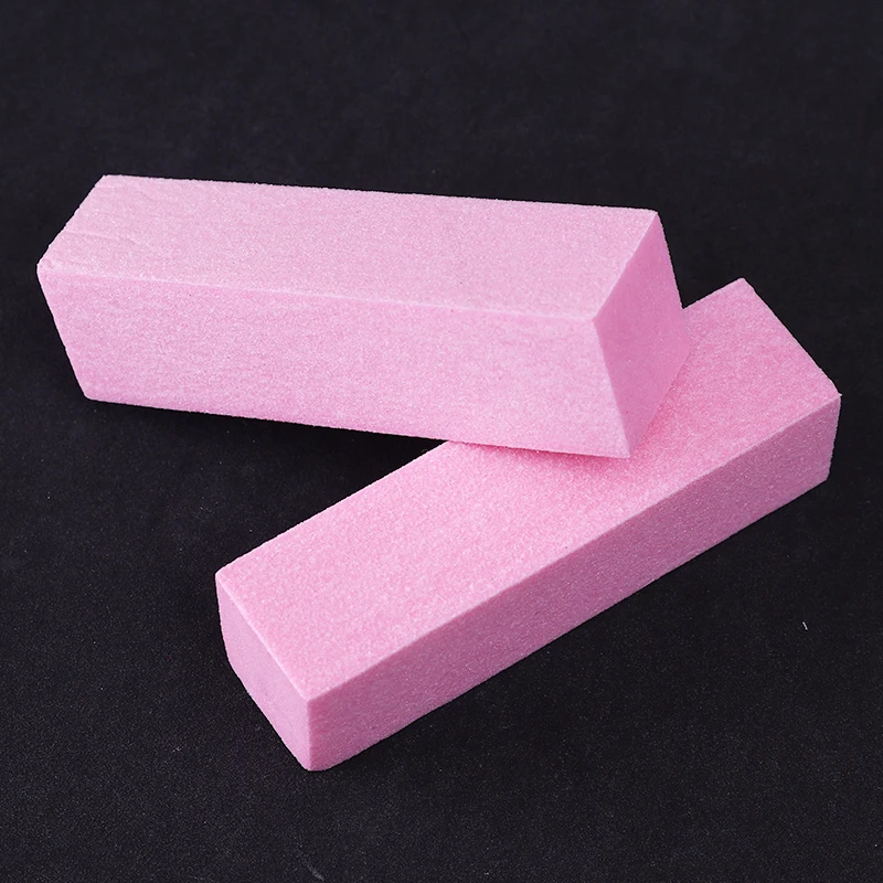 Sporting Pink White Buffing Sanding Files Block Pedicure Manicure Care Sponge Na - £23.90 GBP