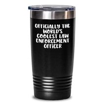 Funny Law Enforcement Officer Gifts - Officially The World&#39;s Coolest Law Enforce - $32.29+