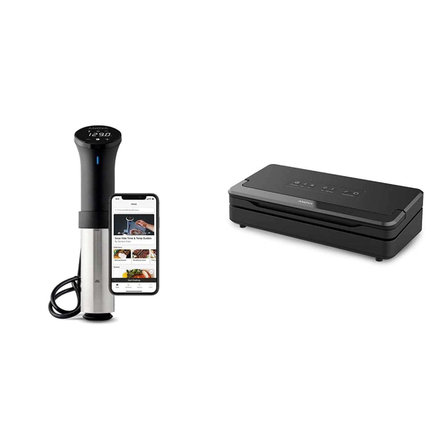 ANOVA Precision Cooker with Anova Precision Vacuum Sealer Pro