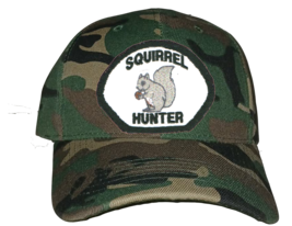 Cap Hat Woodland Cmo solid Back Squirrel Hunter Dog Picture - $20.99