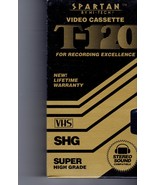 VHS  Video Tape Spartan By Hi-Tech Video Cassette T-120  VHS SHG (Super ... - $8.20 CAD
