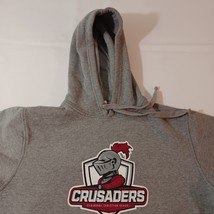 Augusta Sportswear CRUSADERS Men’s Gray Cotton Blend Hoodie Sweatshirt Sz Medium image 6
