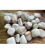 1X Caribbean Calcite Tumbled Stone 20-25mm Reiki Healing Crystal Dings Pits - £2.56 GBP