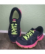 Nike Womens Revolution 2 554900-463 Black Pink Running Shoes Lace Up Siz... - $26.02 CAD