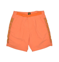 Vintage Bugle Boy Shorts Mens 36 Orange Ocean League Board Spell Out 90s - £21.95 GBP