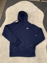 Nike Mens Pullover Blue Hoodie Sweater Size XS - $22.26