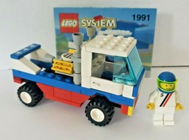 Lego &quot;Town&quot; System #1991 Racing Pick-Up With Instructions 95+% parts SH5 - £13.57 GBP