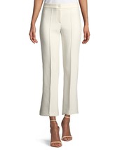 THEORY Womens Straight Fit Trousers Cardinal Solid Ivory Size US 8 I0805201 - £104.44 GBP