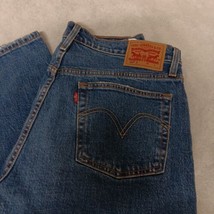 Levi&#39;s 501S 30x30 Blue Jeans Skinny Medium Washed - £27.49 GBP