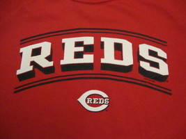 MLB Cincinnati Reds Major League Baseball Fan Mighty Mac Red Youth T Shi... - £12.80 GBP