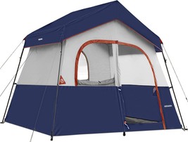 Hikergarden 6 Person Camping Tent - Portable Easy Set Up Family Tent, Traveling - £143.78 GBP