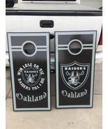 Raiders Corn Hole Boards - Bean Bag Toss Game - £173.13 GBP