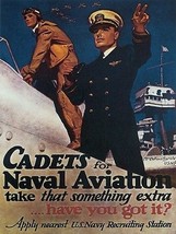 Cadets-Naval Aviation Metal Sign - £15.94 GBP