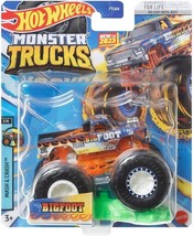 Hot Wheels Monster Trucks BIGFOOT 1/64 Scale New for 2023 Mash &amp; Crash 1/4 - $12.57