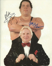 Bobby Heenan &amp; Andre The Giant Signed Photo 8X10 Autographed Wwf Wwe Wrestling - £15.94 GBP