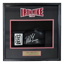 Mike Tyson Signed Black Right Hand Cleto Reyes Boxing Glove Shadowbox JS... - $387.99