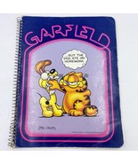 Garfield Cat Notebook Mead Vintage 1978 Spiral Odie Dog Ate My Homework ... - £10.33 GBP