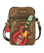 GUITAR MUSIC CELLPHONE CROSSBODY PURSE CHALA - $728.98 MXN