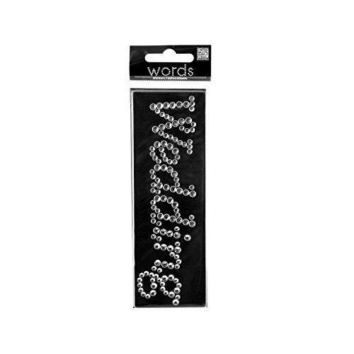 Kole Imports Bling &#39;Wedding&#39; Rhinestone Word Sticker - $4.81
