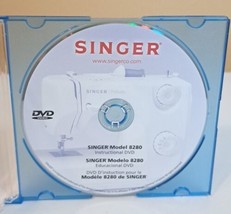 Singer Instructional DVD Model 8280 Instructions Disc - £10.79 GBP