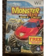Monster 4X4: World Circuit (Nintendo Wii, 2006) New sealed Free wheel - $18.10 CAD
