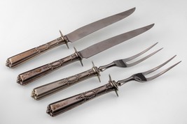 Menge Von 4 Edelstahl/Sterlingsilber Messer &amp; Gabel Satz - $366.79