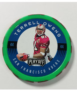 Terrell Owens San Francisco 49ers 1997 Playoff Chip Shots Green - £4.66 GBP