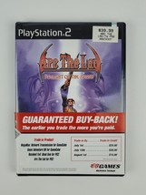 PS2 Arc the Lad: Twilight of the Spirits Brand New Factory Sealed EB Promo wrap - £31.14 GBP