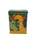 VINTAGE 1990&#39;s DISNEY THE LION KING EMPTY METAL CASE W 2 SEALED BANDAIDS... - $177.59 MXN