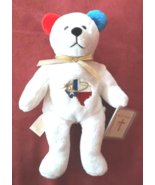 Holy Bears Tribute Series 2000 God Bless Texas Christian Bible Beanie Plush - $16.11 CAD