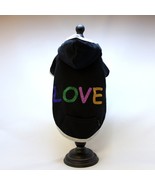 Alphadog Series Love glitter Hooded (Hoody) T-Shirt with pocket for your... - £9.79 GBP