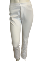 J&#39;Envie White Denim Straight Leg Jeans Size 4 - $37.99