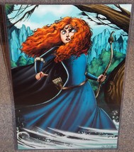 Brave Princess Merida Glossy Art Print 11 x 17 In Hard Plastic Sleeve - £19.97 GBP