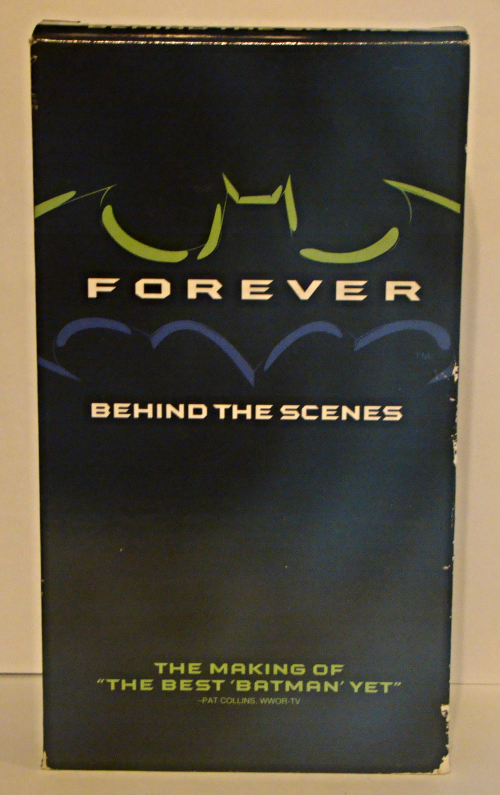 Vhs - BATMAN FOREVER: BEHIND THE SCENES - $10.00