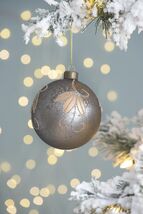 D3.9 Glass Christmas Ball Ornaments Set of 6 for Tree Decor - $58.99