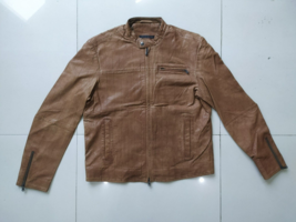 John Varvatos Star Usa Leather Shirt Jacket $615 Free Worldwide Shipping - £343.45 GBP
