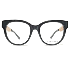 GUESS by Marciano Eyeglasses Frames GM0357 001 Black Rose Gold Cat Eye 5... - $65.23