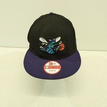 Charlotte Hornets Basketball NBA Men&#39;s New Era Baseball Wool Hat Snapback Black  - £10.11 GBP