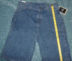 LEE RIVETED JEAN SHORTS 12M NEW WITH TAGS, LEE DENIM JEAN SHORTS SIZE 12... - $21.24
