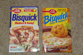 Lot of 2 Betty Crocker Cookbooks Bisquick Paperback - $10.50