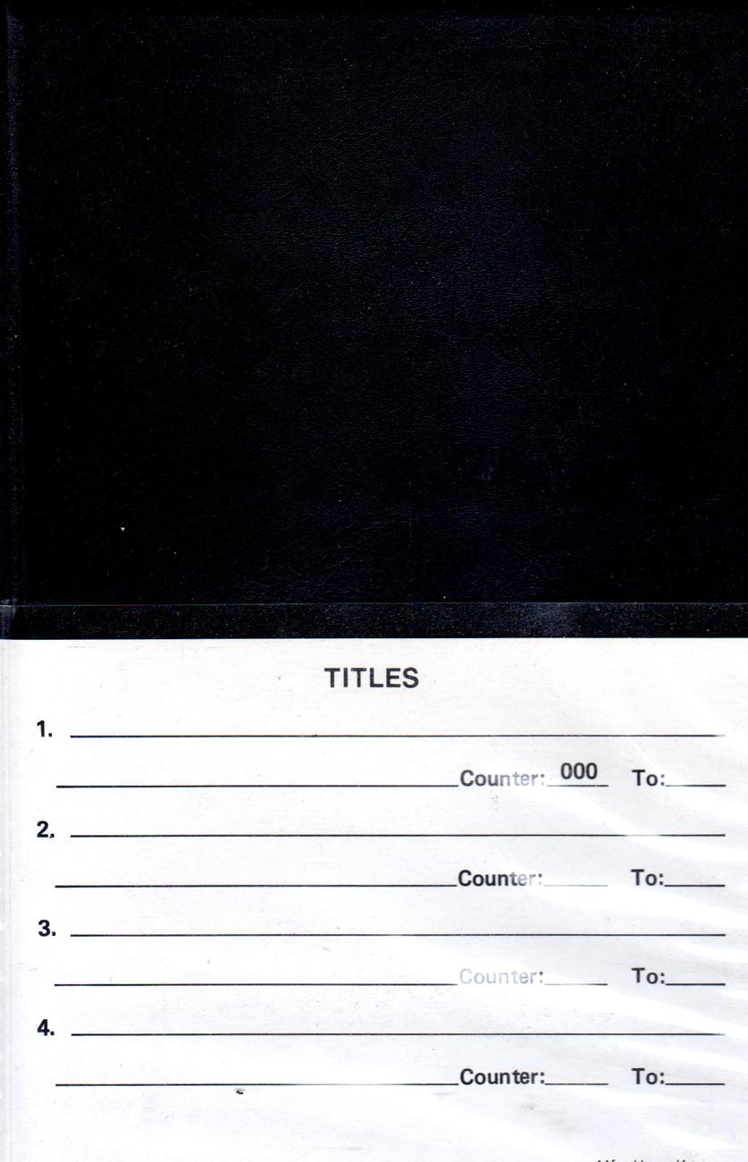 VHS Tape : Presentation Case set of Two cases - $5.85