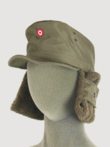 New Vintage Austrian army lined winter hat cap military cold weather 1980s - $20.00