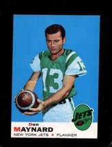 1969 Topps #60 Don Maynard Ex Ny Jets Hof *X62859 - £9.17 GBP